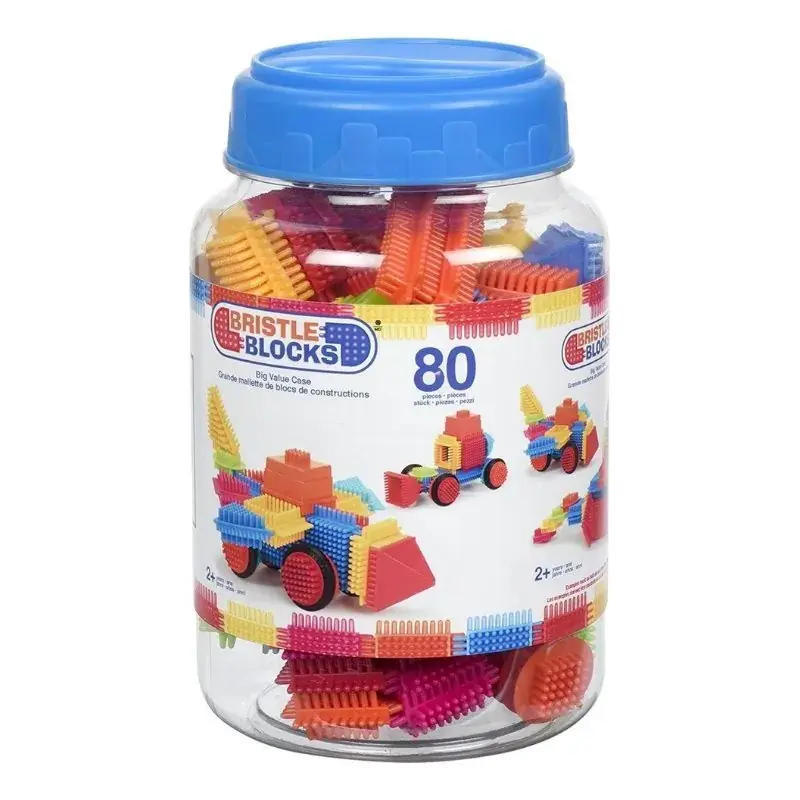 Foto 1 Bristle blocks 80pcs. in pot