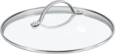Foto van Glazen deksel 24 cm