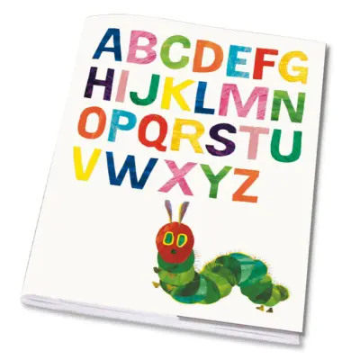 Foto van Schrift A5 Rupsje nooitgenoeg