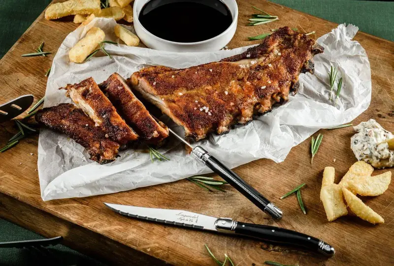 Foto 4 Steakmessen blokje Zwart