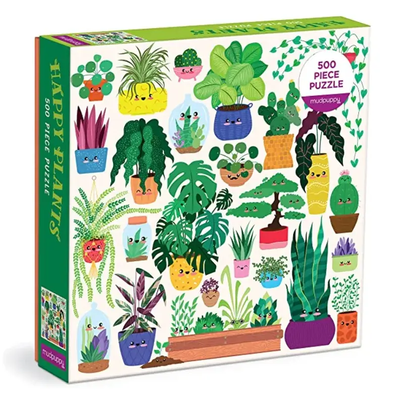 Foto 1 Puzzle happy plants pc 500
