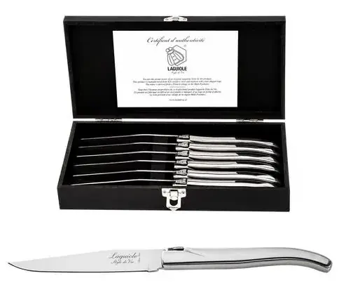 Foto 3 Laguiole steakmessen RVS