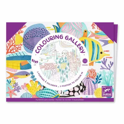Foto van Djeco Colouring gallery Japan