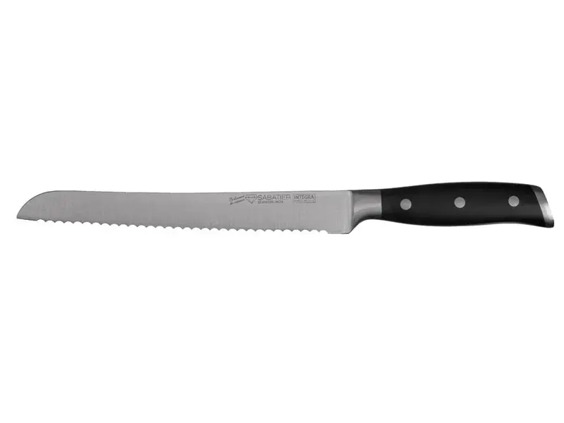Foto 1 Broodmes Sabatier RVS/Zwart