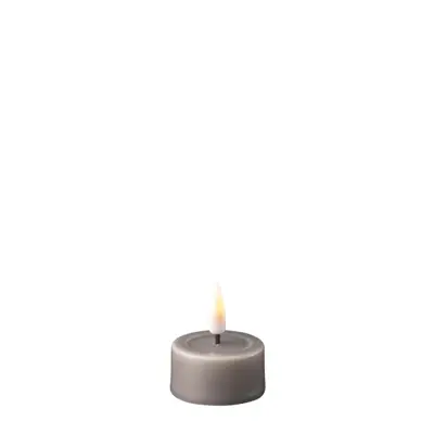 Foto van LED Tealight Grey S x2