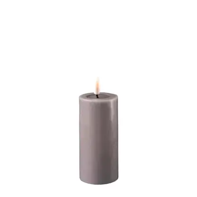 Foto van LED Candle Grey 5x10cm