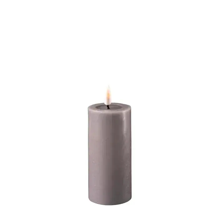 Foto 1 LED Candle Grey 5x10cm