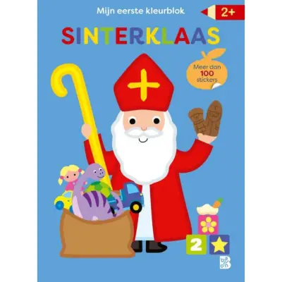 Foto van Sint kleurblok en stickers