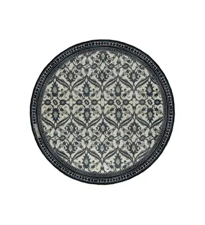 Foto van Placemat rond Bohemian Winter