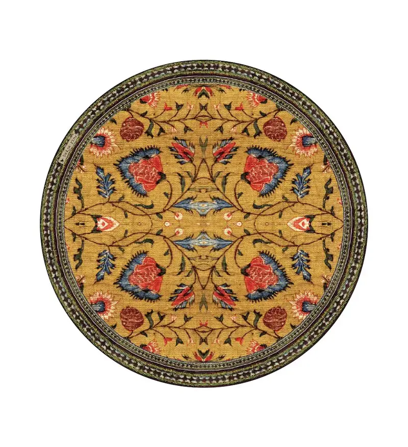 Foto 1 Placemat rond Bohemian Garden