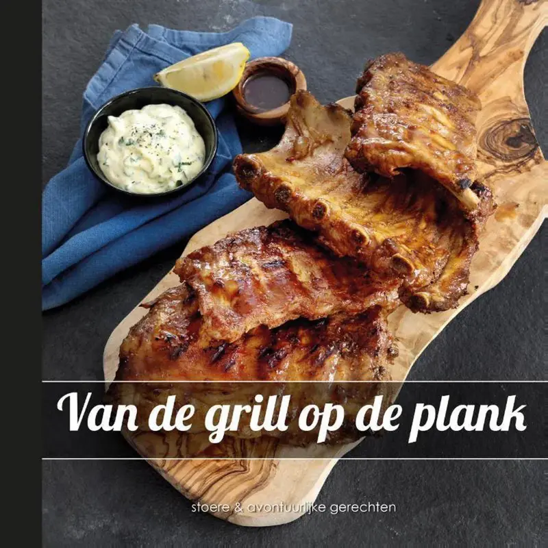 Foto 1 Van de grill op de plank