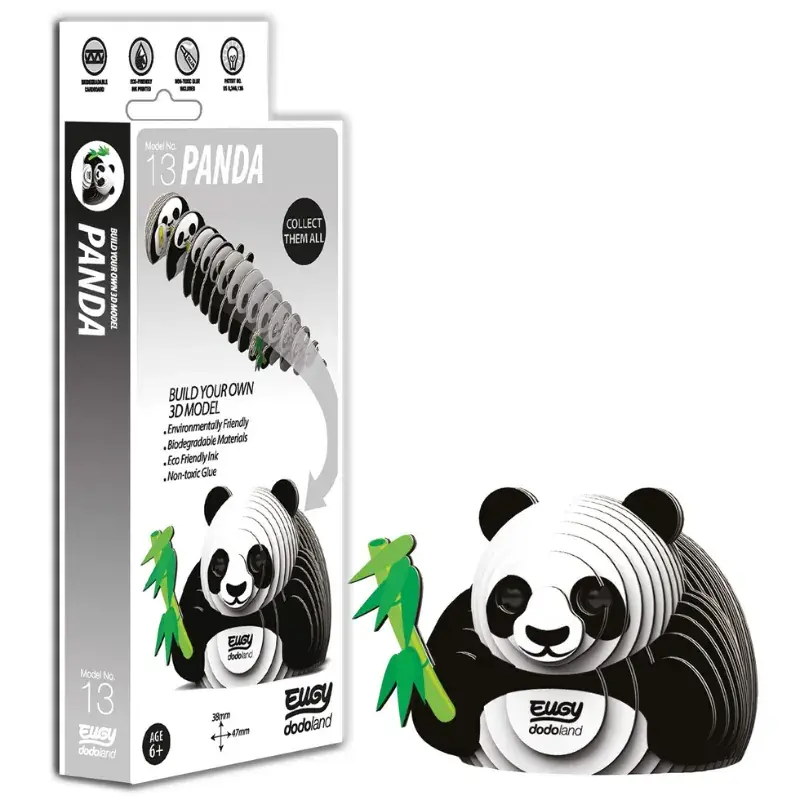 Foto 1 3D model panda 6+