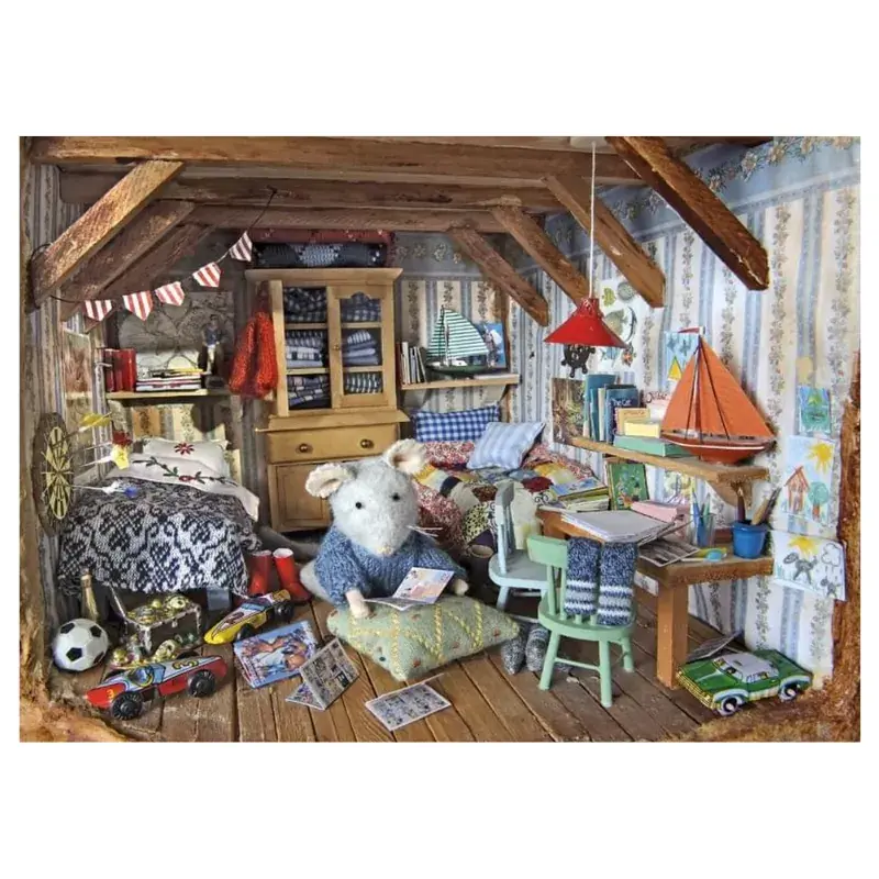 Foto 2 Puzzel Sam’s slaapkamer 200 st