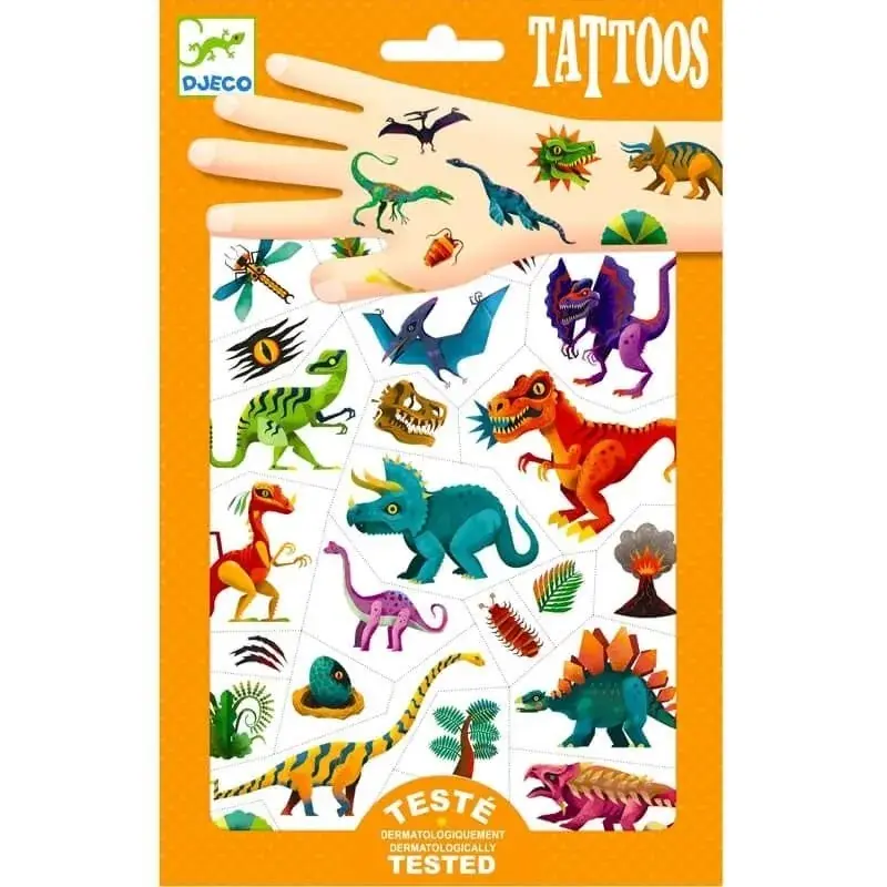 Foto 1 Djeco tattoo dino’s