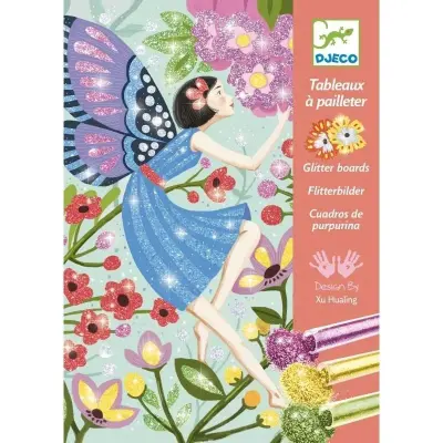 Foto van Djeco kleuren met glitter fee
