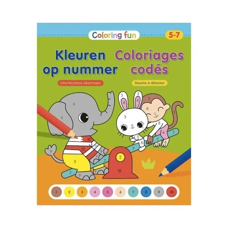Foto 1 Kleuren op nummer 5-7 jr