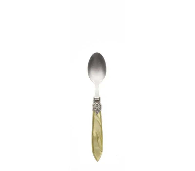 Foto 1 Dessertlepeltje Olijfgroen