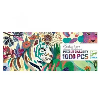 Foto van Djeco puzzel tijger 1000st