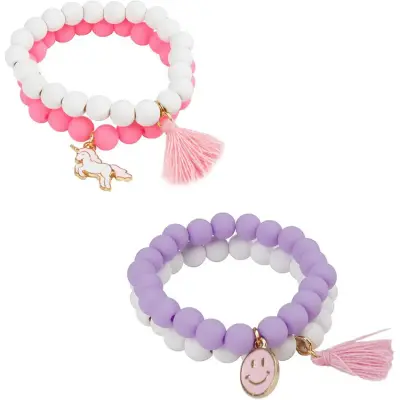 Foto van Armband mat pastel met hanger