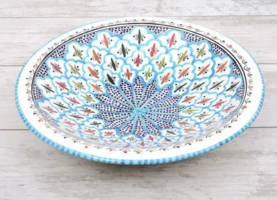 Foto van Saladeschaal Blue Fine L