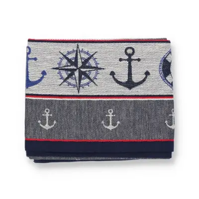 Foto van Theedoek Marine Donkerblauw