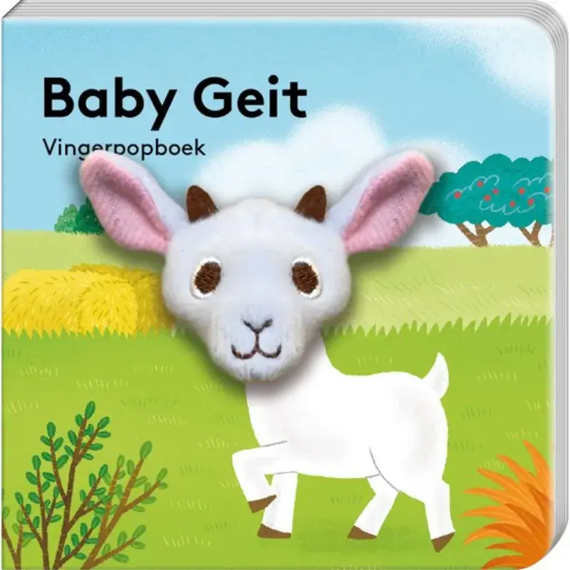 Foto 1 Vingerpopboekje baby geit