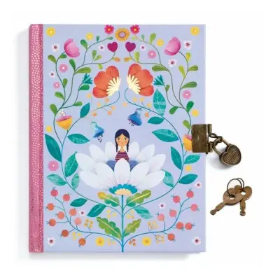 Foto van Djeco dagboek met slotje Marie