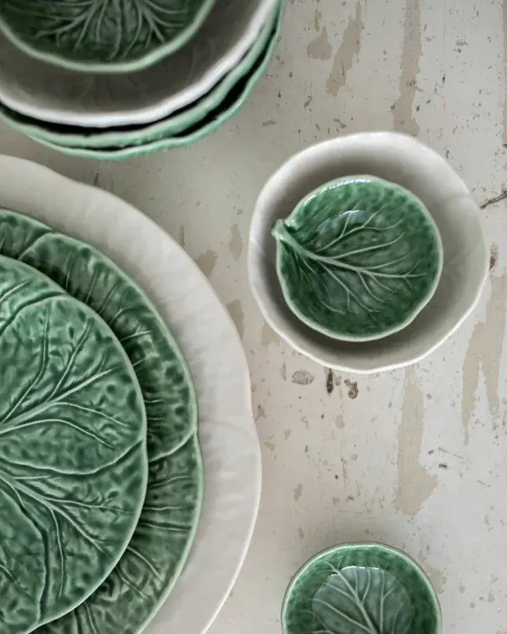 Foto 3 Bordallo Salt Bowl Groen