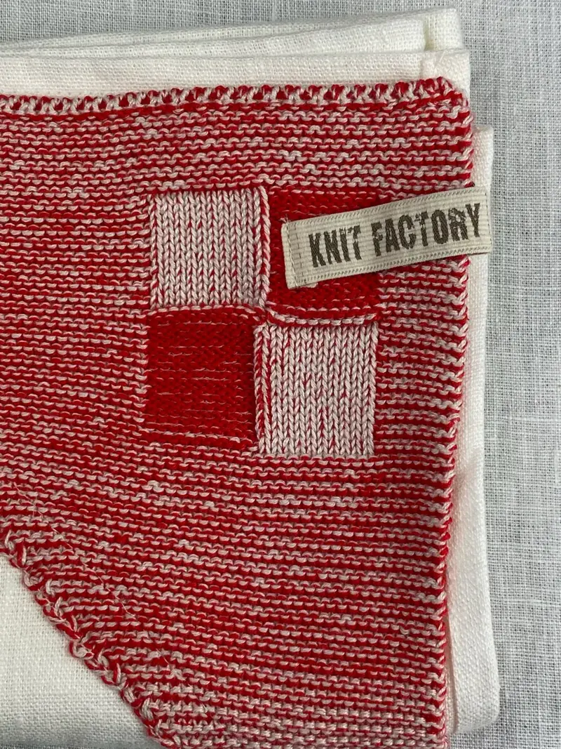 Foto 2 Theedoek Rood