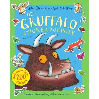 Foto van Gruffalo sticker doeboek