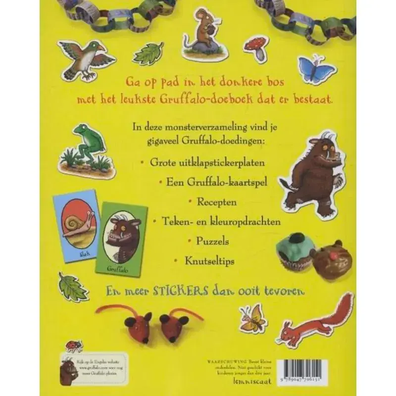 Foto 2 Gruffalo sticker doeboek