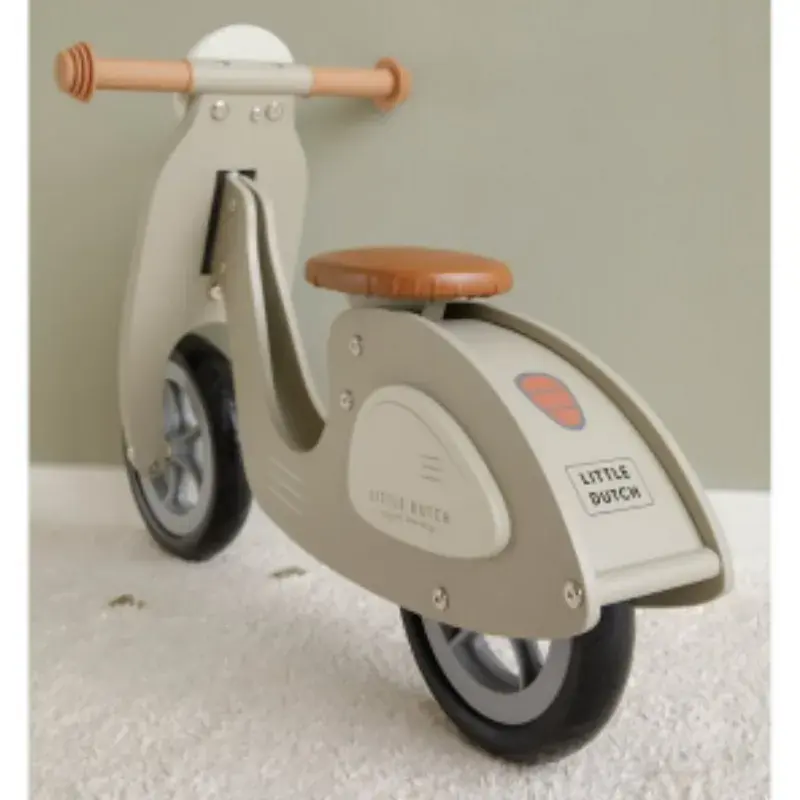 Foto 2 Little Dutch loopscooter olive