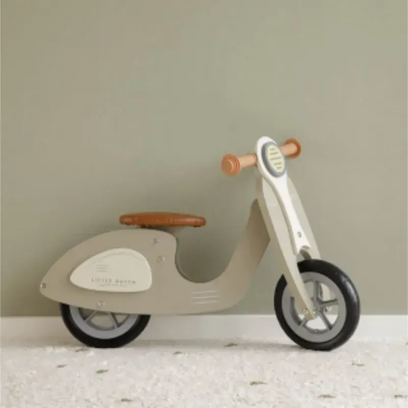Foto 3 Little Dutch loopscooter olive