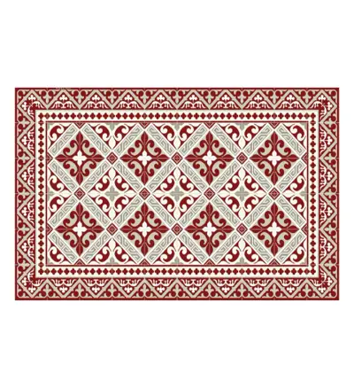 Foto van Placemat Flor de Lis Rood