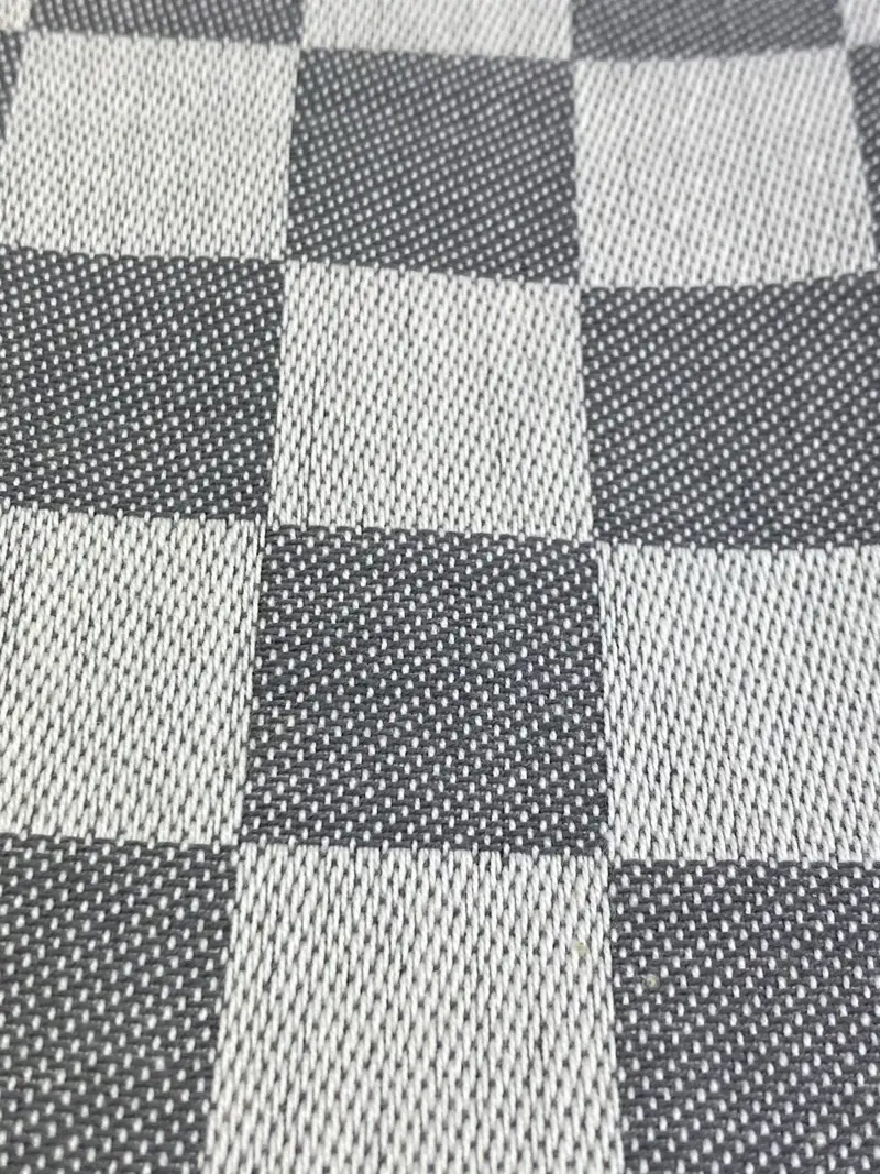 Foto 2 Theedoek blok Grey