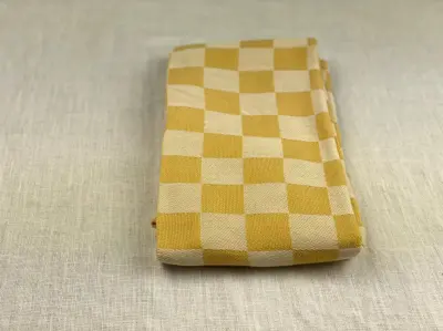 Foto van Theedoek blok Ochre