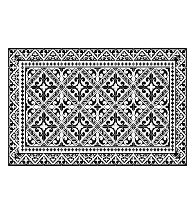 Foto van Placemat Flor de Lis Zwart