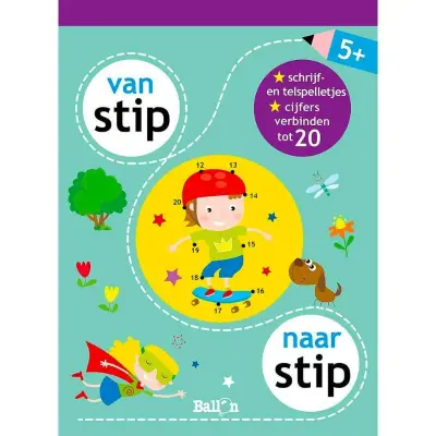 Foto van van stip naar stip 5+