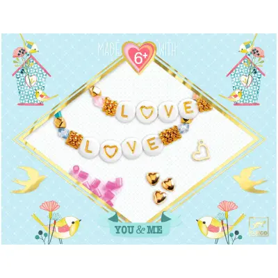 Foto van Djeco vrienden bandjes love