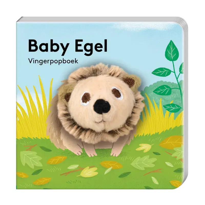 Foto 1 Vingerpopboekje baby egel