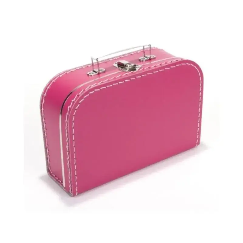 Foto 1 Koffertje fuchsia roze 25 cm