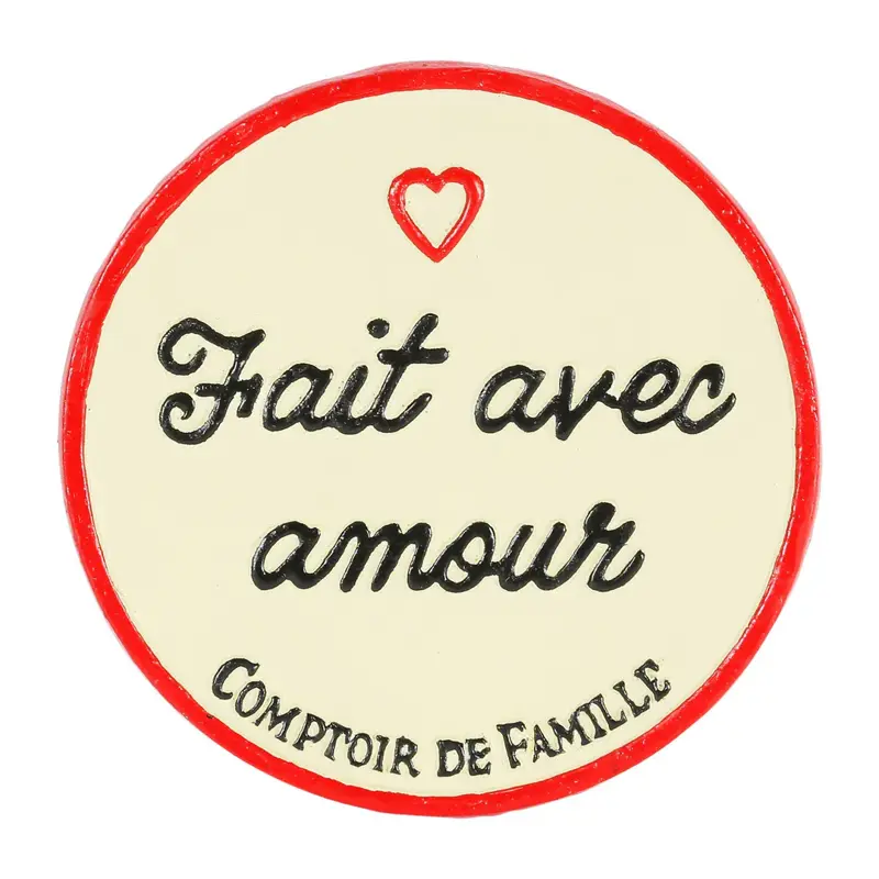 Foto 1 Onderzetter Fait avec L'amour