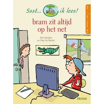 Foto van Bram op het net AVI 1