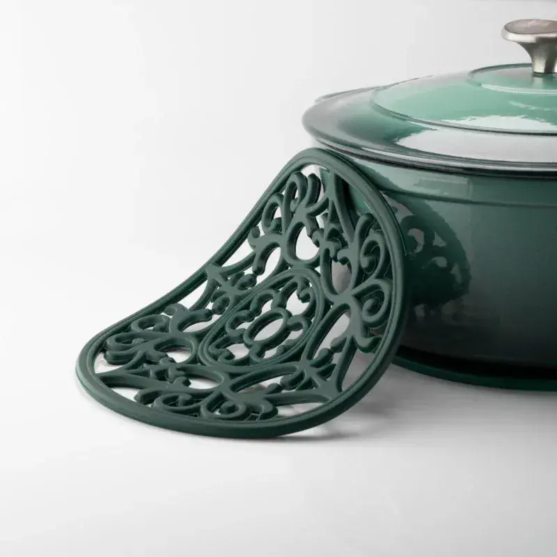 Foto 3 Silicone onderzetter Groen