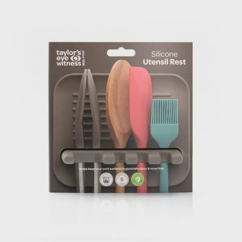 Foto 4 Silicone lepelhouder Grey