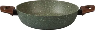 Foto van Natura wok 32cm met deksel