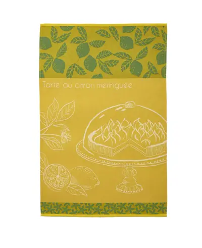 Foto van Theedoek Tarte au Citron
