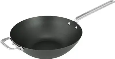 Foto van Wok Black Iron 30 cm