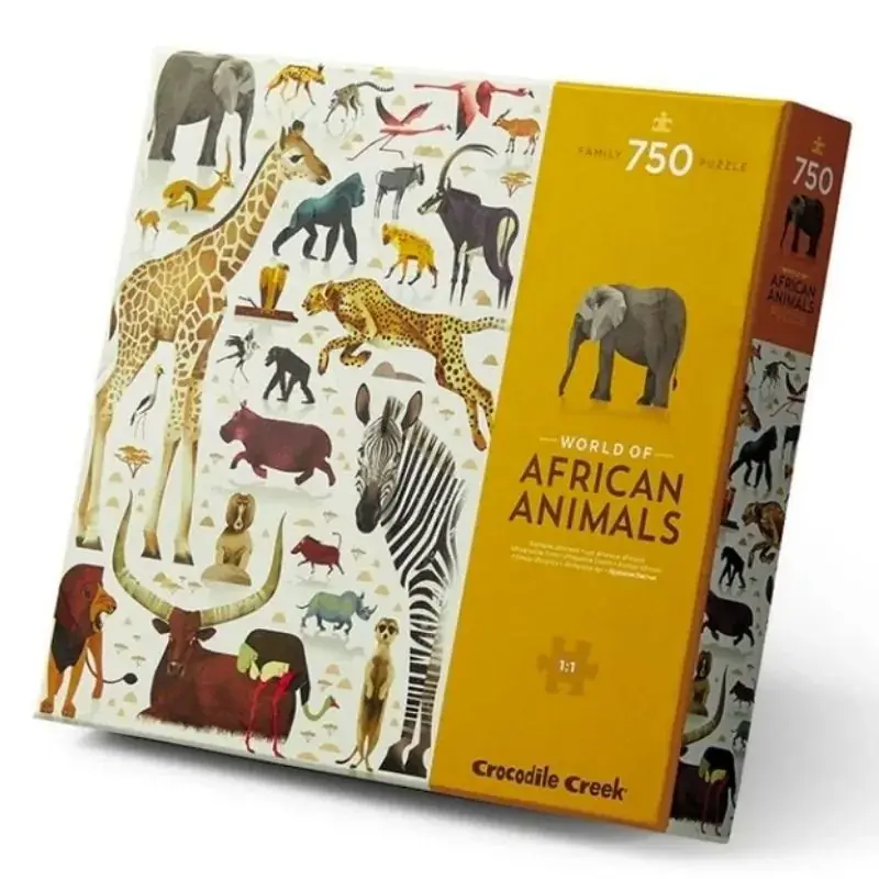 Foto 1 Puzzel African animals 750 st