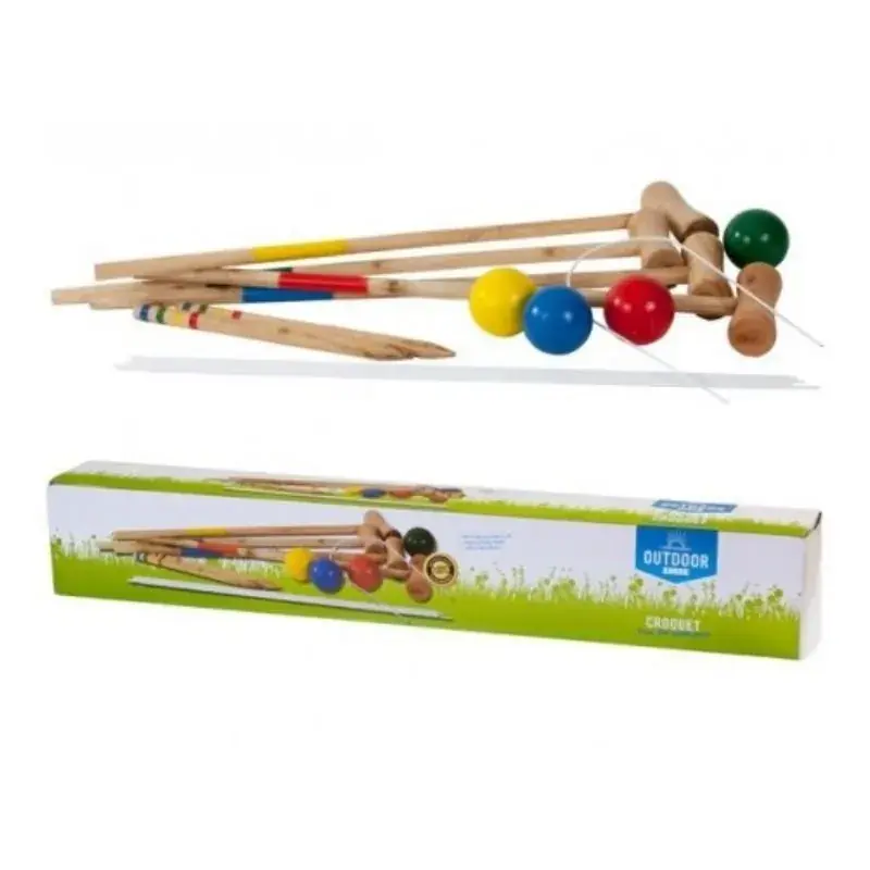 Foto 1 Croquet spel hout